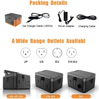 Centrale Électrique Portable pour Maison et Extérieur, Meilleure Vente, Générateur Solaire 300W 3000W avec Batterie LiFePO4