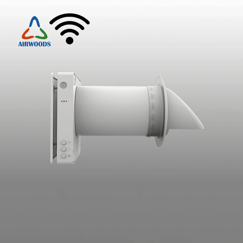 Single Recuperator Air Home Erv Ventilation Heat Recovery Ventilation for North America Market
