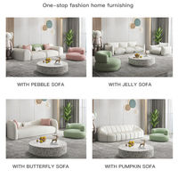 Meubles de salon luxueux et légers Prix de gros Excellent canapé-chaise simple en tissu rose confortable et personnalisé pour se détendre