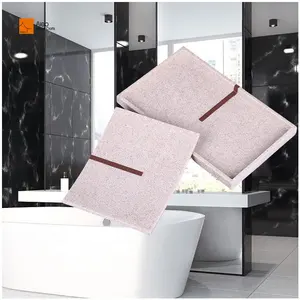 Arenaria per bagno vassoio in resina di vanità vendita calda rettangolare in polirina beige opaco finitura amenità vassoio set piccolo vassoio per asciugamano