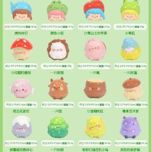 Yu Mo Forest Party <b>Mini</b> Blind Box Resin Craft Ornaments Cute Collectible Toys For Kids Birthday Gift - Product Image 4