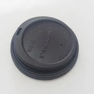 Sert ve güçlü gıda sınıfı PLA biyobozunur kapaklı kahve kupası kapakları