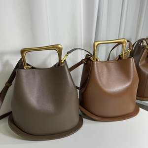 奢华真皮女式手袋定制品牌时尚女士手提包批发新款女士手袋皮革 - Product Image 2