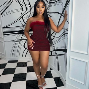 knee length dresses for ladies It's Surreal European Mini Dress - Blue, Large | Hazel and Olive main image 1