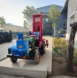Pompes à eau mobiles sur roues faciles à utiliser de 50m à 200m, montées sur tracteur, petites plateformes de forage de puits d'eau - Product Image 4