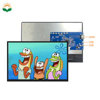 Écran tactile TFT transparent de 10,1 pouces, 1024x600 ou 1280x800, multi-touch, écran Raspberry Pi avec grand PCB/trou de montage