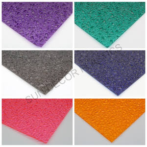 Panel Atap Polikarbonat Berembos Berlian Transparan Murah Promosi Tebal 1.8mm-3mm 1200*2400mm Gaya Desain Modern - Product Image 6