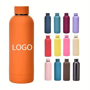 Custom Logo Double Wall Vacuum Insulated <b>Bottles</b> 500ml <b>Small</b> Mouth Stainless Steel <b>Water</b> <b>Bottle</b> - Product Image 1