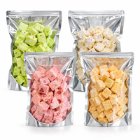 Gefreeze-droogde ijsjes 5 smaken yoghurt mango druiven meloen sinaasappel aardbei fruitballetjes bulk |   Aanpassingen geaccepteerd