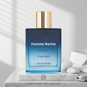 Nuevo Perfume Crisp en Botella Ámbar de 30 ml con Sal Marina, Rico en Nutrientes, Capacidad Personalizable, Fragancia Marina Activa - Product Image 1