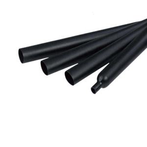 طقم أنابيب لاصقة مزدوجة الجدار قابلة للتقلص بالحرارة مادة عازلة حمراء سوداء PE V حماية الكابلات - Product Image 5