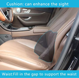 Jym Tùy Chỉnh Chất Lượng Cao Xe Ghế Đệm <span class=keywords><strong>Mini</strong></span> Bộ Nhớ Bọt Ghế Bảo Vệ Sức Khỏe Đệm Màu Đen Lâu Dài Và Độ Bền Cao - Product Image 5