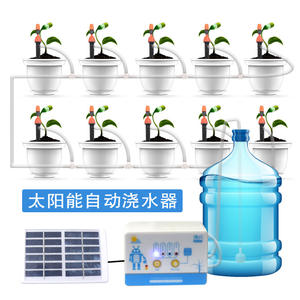 Temporizador de riego automático con energía solar para plantas de jardín, sistema de riego por goteo con control digital y función de riego programado - Product Image 4