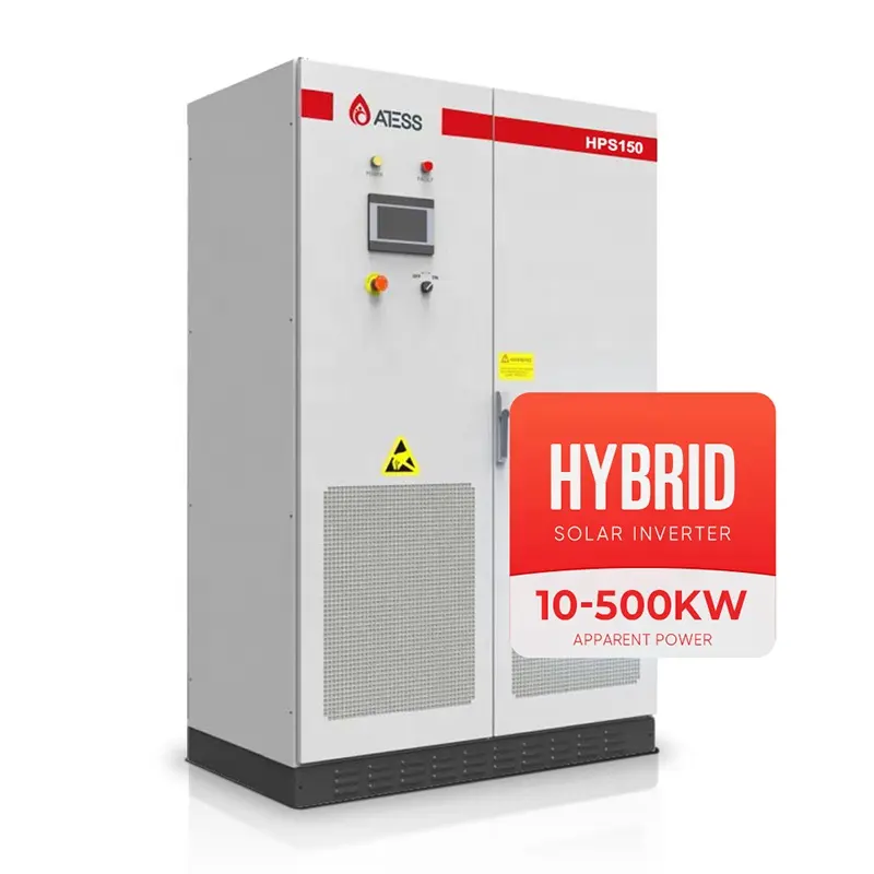 Konverter dua arah dengan Inverter Hybrid, 100kW 500kW dengan modul daya untuk sistem penyimpanan energi tenaga surya