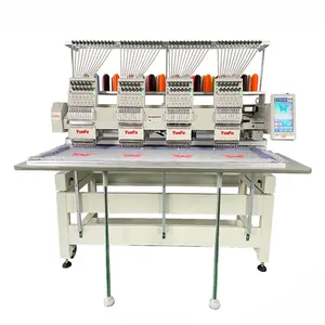 Similar brother model QM-1204 four heads chenille 4 heads computer embroidery sewing machine 12 15 needles