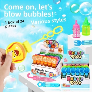 Juego de 24 Varitas de Burbujas Mágicas de Conejito, Baratas de Fábrica, Varitas de Burbujas al por Mayor, Recuerdos de Fiesta de Pascua para Niños y Niñas - Product Image 1