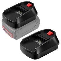 Pour la batterie au Lithium-ion convertir en Pour Bosch PBA adaptateur de batterie outil adaptateur de remplacement de batterie