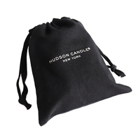 Sac à cordon personnalisé en coton et lin écologique avec logo imprimé, sac cadeau et pochette anti-poussière (couleurs personnalisées)
