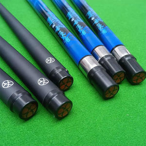 XP Jaguar Black Tech Carbon Billiard Cue Chino Negro Ocho 13mm Big Head Maple Butt Sleeve para Nine Ball Venta al por mayor - Product Image 4