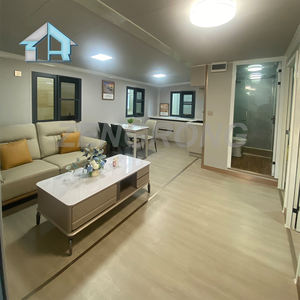 Casa Prefabricada Plegable que Ahorra Espacio, Cabaña de Acero Duradera y Reubicable de 20 pies, Instalación Rápida, Color Personalizado para Casa de Playa o <span class=keywords><strong>Chalet</strong></span> de Esquí - Product Image 4