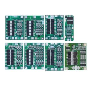 Placa de protección de batería de iones de litio 3S/<span class=keywords><strong>4S</strong></span> 20A 40A 60A 18650 <span class=keywords><strong>BMS</strong></span> para taladro/motor 11.1V 12.6V/14.8V 16.8V con mejora/balanceo - Product Image 2