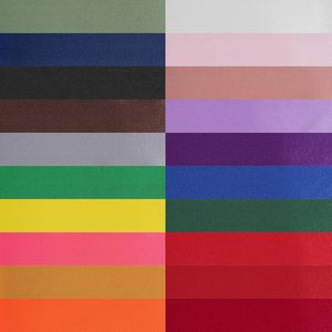 Factory Large Stocked Custom Solid 196 Color 3-100mm Wide Single Double Face Recycled Woven Polyester Satin Ribbon Roll - Product Image 3