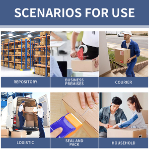 Công nghiệp cấp 50mic nhiệt độ cao đóng gói Băng nhiệm vụ nặng nề rõ ràng dính 48mm x 50 mét chiều dài 50 mét - Product Image 5