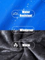 Veste d'hiver pour homme, veste coupe-vent pour le ski et le snowboard, veste à capuche amovible coupe-vent pour les acheteurs en gros