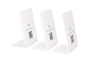 Aanpassen <span class=keywords><strong>Qr</strong></span> <span class=keywords><strong>Code</strong></span> Socia Media Blanco Acryl Nfc Menutabel Google Review Aangepaste Nfc Stand - Product Image 2
