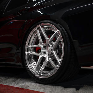 Jantes forgées à profil profond chromées pour voitures, 5*112 5*114.3, 15-26 pouces, en alliage d'aluminium, pour <span class=keywords><strong>BMW</strong></span> E46 E34 E60 E39 <span class=keywords><strong>E38</strong></span> E39 - Product Image 4