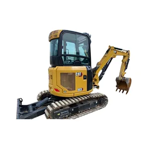 used mini excavator cat305 cat306 cat307 cat308 with EPA approved CAT 303 less working hours but high quality on hot sale