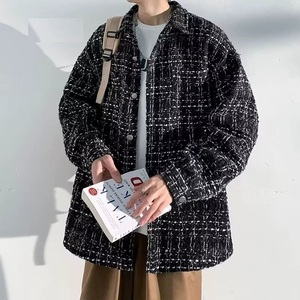 <span class=keywords><strong>Veste</strong></span> à carreaux tendance <span class=keywords><strong>chic</strong></span> pour <span class=keywords><strong>homme</strong></span>, nouvelle collection printemps, style ultime, <span class=keywords><strong>veste</strong></span> décontractée ample à manches longues, vestes pour <span class=keywords><strong>homme</strong></span> - Product Image 2