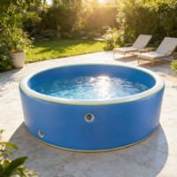 Piscine gonflable géante robuste en Drop Stitch pour l'extérieur, idéale pour les fêtes