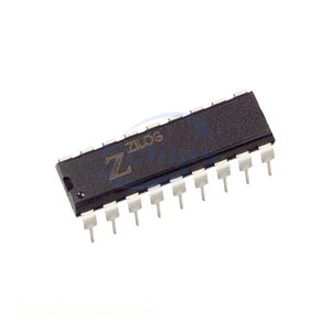 ชิ้นส่วนอิเล็กทรอนิกส์แบบฝัง 18 DIP Z86E0412PSC2004 มีสินค้าในสต็อก - Product Image 1