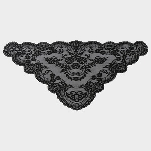 Mantilla espagnole blanche en dentelle, foulard court pour la messe catholique, pour mariée - Product Image 4