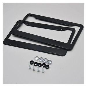 Support de plaque de voiture en plastique durable personnalisé en gros cadre de plaque d'immatriculation pour la taille américaine standard - Product Image 2