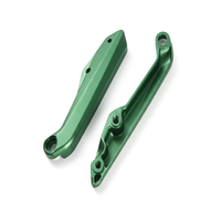 Kit de fixation en aluminium anodisé forgé sur mesure en forme de L, base intérieure pour accessoires automobiles et moto, fixation d'équipement, couleur personnalisée