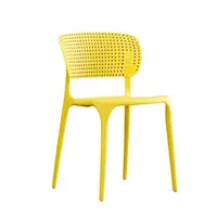Transparent PP Plastic Chair, Comfortable Outdoor Furniture