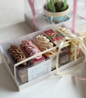Boîte d'emballage pour pâtisserie IMEE, gâteau de luxe, éclair, confiseries, nourriture, avec fenêtre transparente