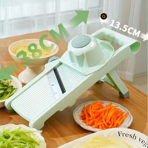 Mandoline manuelle en acier inoxydable <span class=keywords><strong>Presse</strong></span> à main Coupeur de légumes et de tomates Hachoir Dicer et coupeur de légumes en plastique - Product Image 6