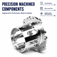 Service de tournage et de fraisage de manchons métalliques usinés CNC de haute précision pour l'automatisation industrielle - Pièces usinées CNC
