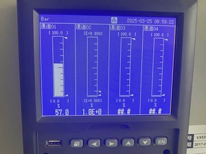 מותאם אישית קלט אוניברסלי לוגר נייר מקליט עם 1-16 ערוצים עבור לחות טמפרטורת לחץ - Product Image 3