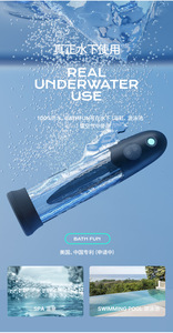 Elektrische Penispumpe für Männer mit Kabelloser Fernbedienung Wasserdichtes Design-Automatisches Vakuum-Erektionssystem Langanhaltende Leistung - Product Image 2