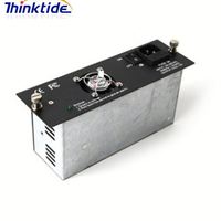 THINKTIDE TI-R16-2A/B Châssis de montage en rack 2U pour convertisseur de média Gigabit 16 ports avec gestion et double alimentation, noir