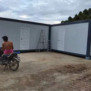 集装箱房屋预制钢架模块化建筑中国