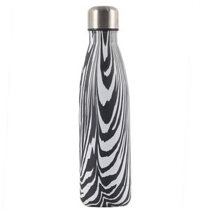 Bouteille d'eau isotherme sport en acier inoxydable de 500 ml, sans BPA, personnalisée, en forme de Coca-Cola, avec motif bois, type bowling - Product Image 1