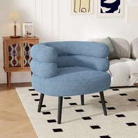 Nordique moderne Simple salon chaise lumière luxe Orange Design réseau rouge minimaliste bureau négociation simple canapé chaise