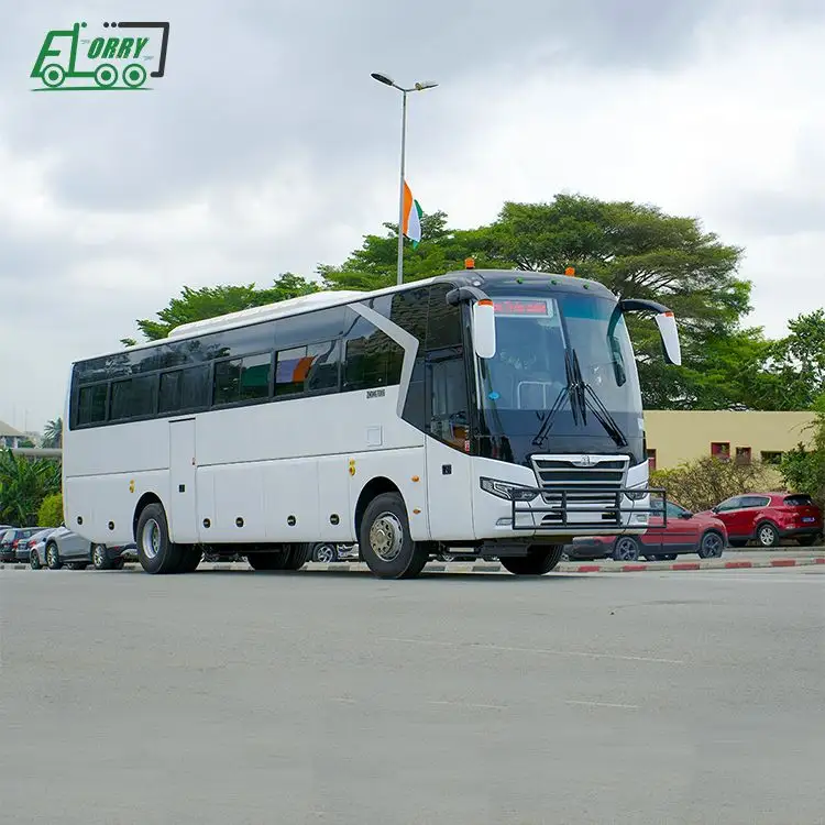 Zhongtong autobus elettrico usato autobus nuovo di zecca Lck6120D 12 metri 65 posti gasolio manuale guida a sinistra 120 autobus usato
