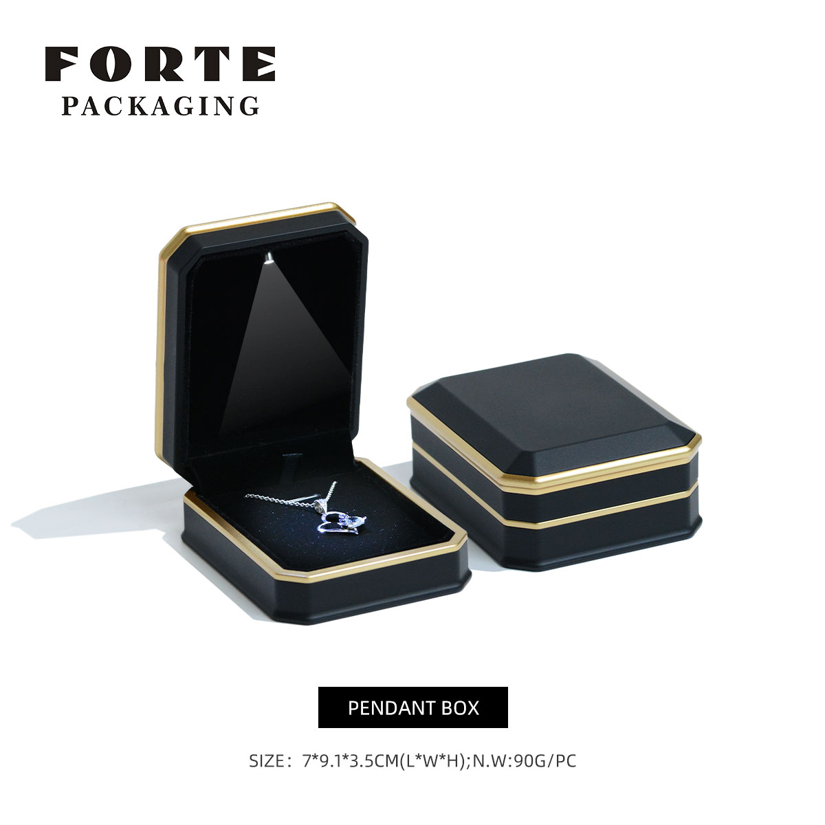 Black Pendant Box