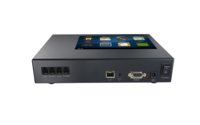 Grabadora telefónica de dos líneas con pantalla táctil de 5 pulgadas con copia de seguridad en la nube y Web/FTP registra audio en formato WAV